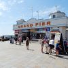 Juliet leaving the Grand Pier